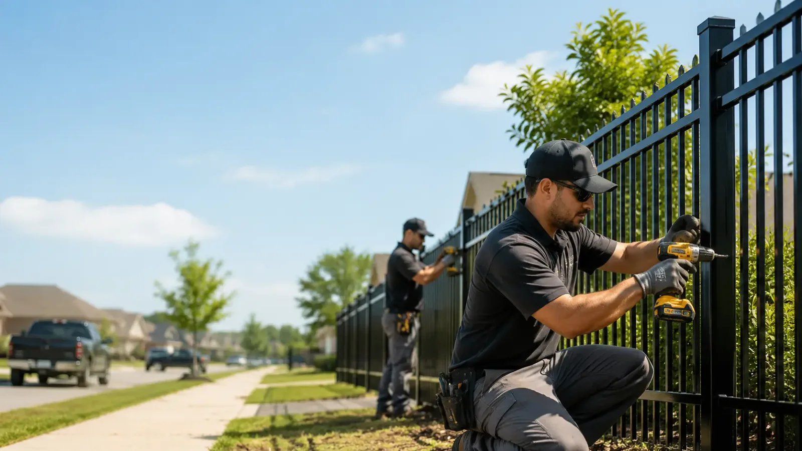 Metal Fence Installation in Dendron, VA